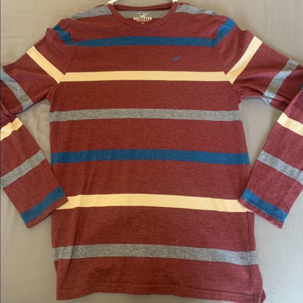 Stripped long sleeve shirt